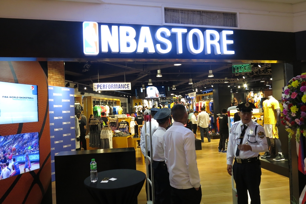 NBA Store Philippines Now Open for 